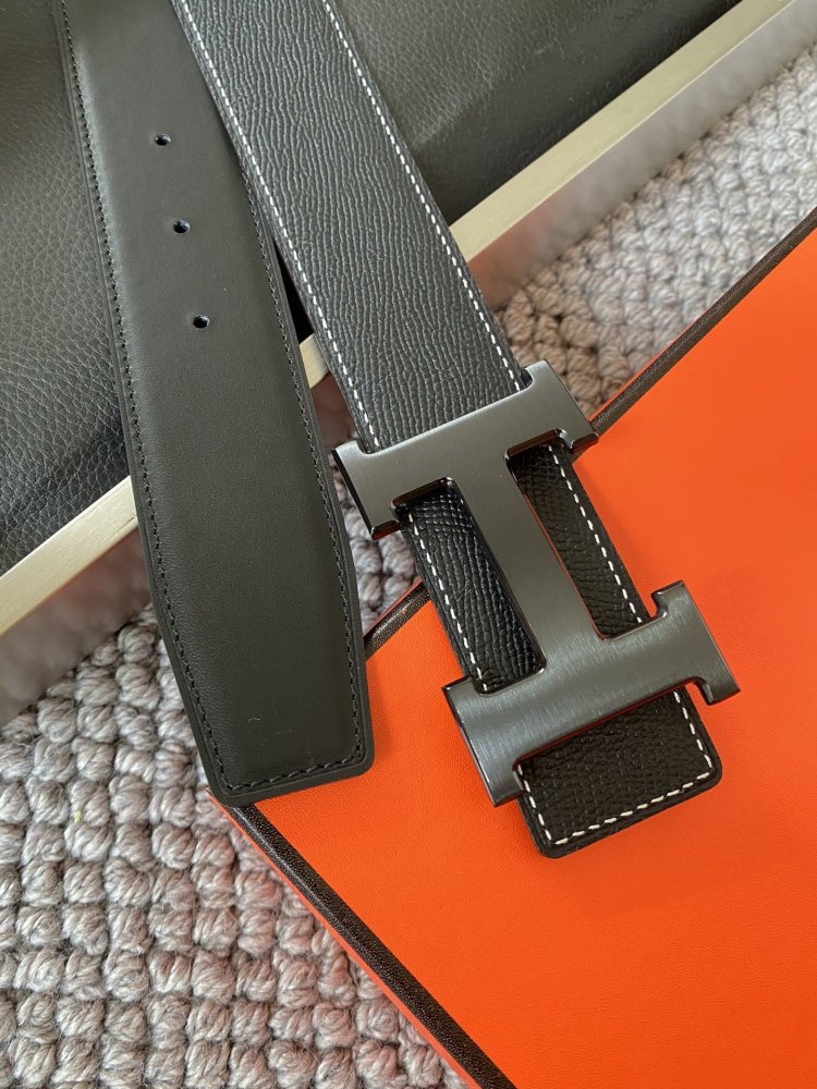 Ремень кожаный 38 мм фото 7