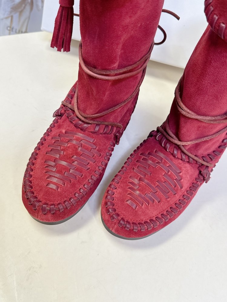 Boots leather women's фото 8