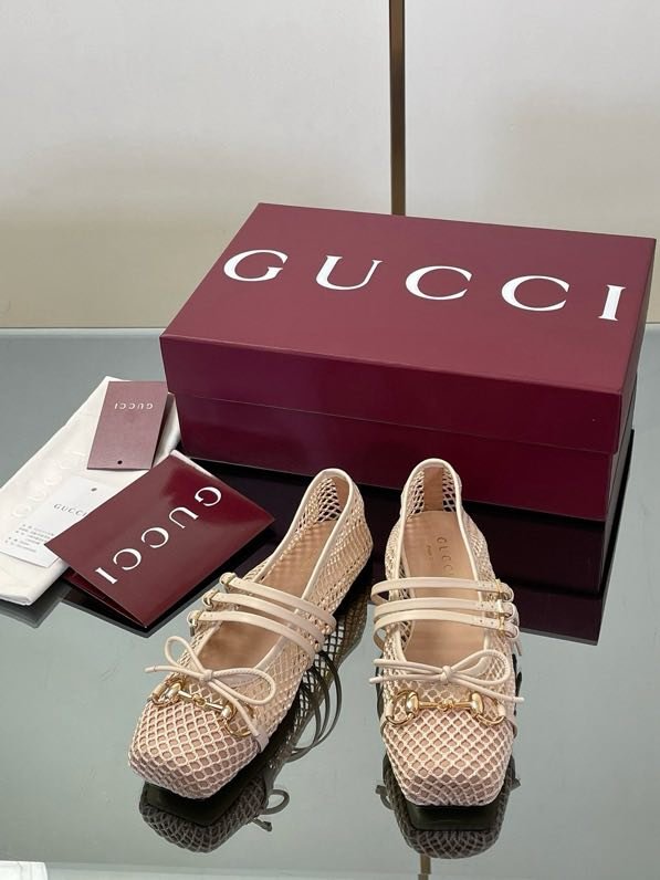 Ballet shoes Gucci Horsebit фото 3