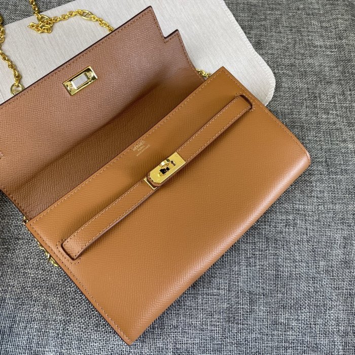 Сумка через плечо Kelly кожаная женская 22 см фото 5