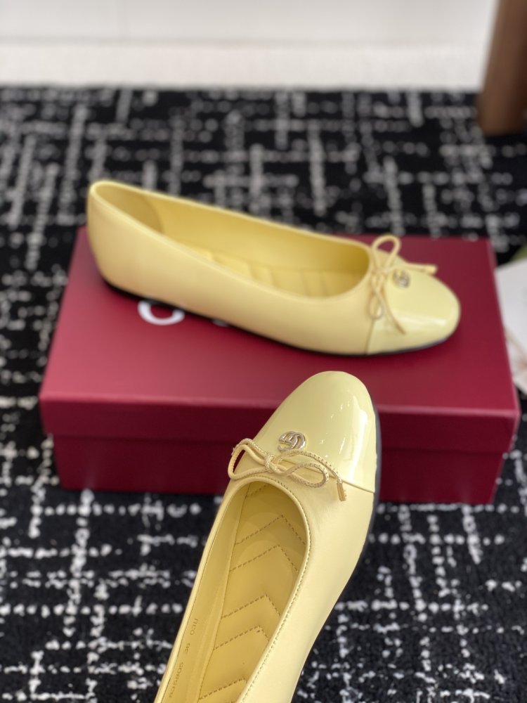 Ballet shoes leather фото 6