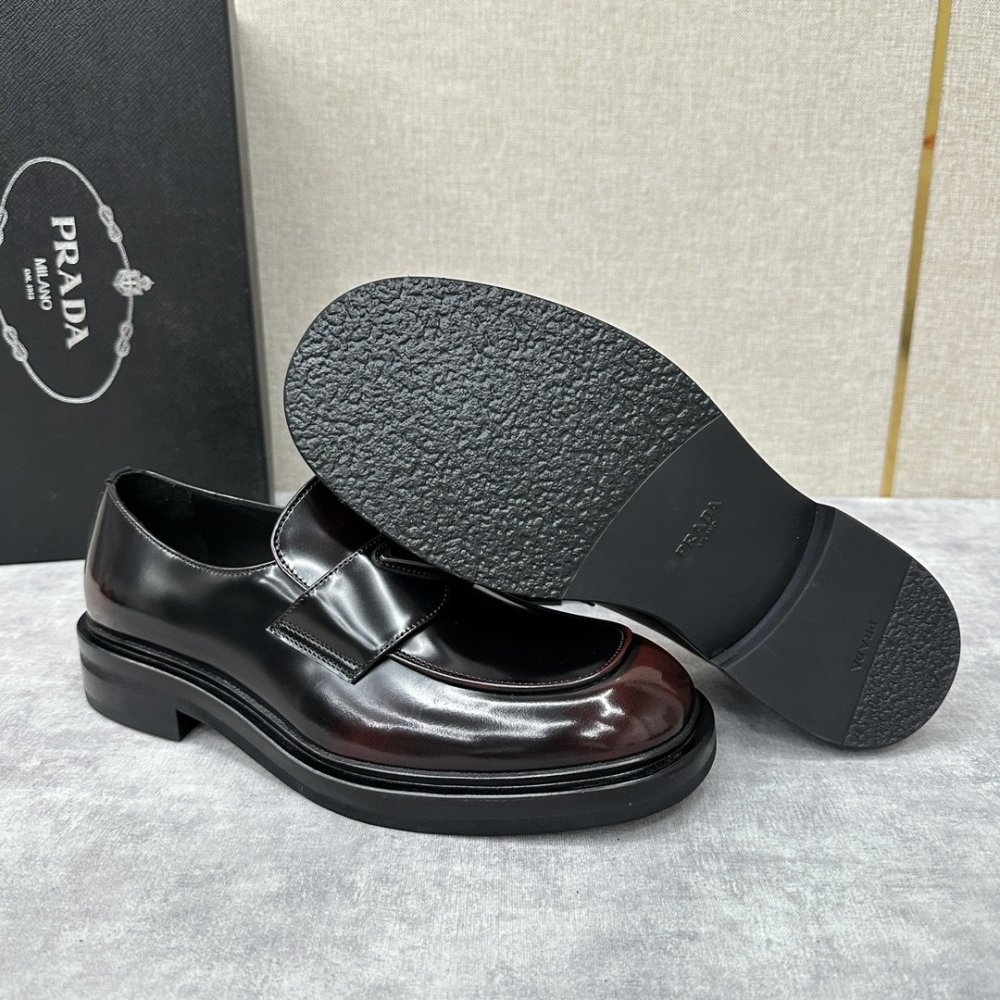 Shoes leather men's фото 8