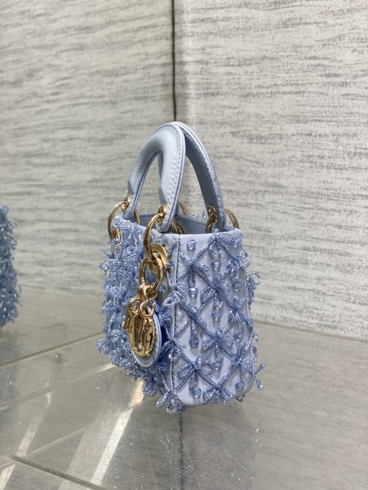 Сумка женская Lady Dior Micro 12 см фото 6