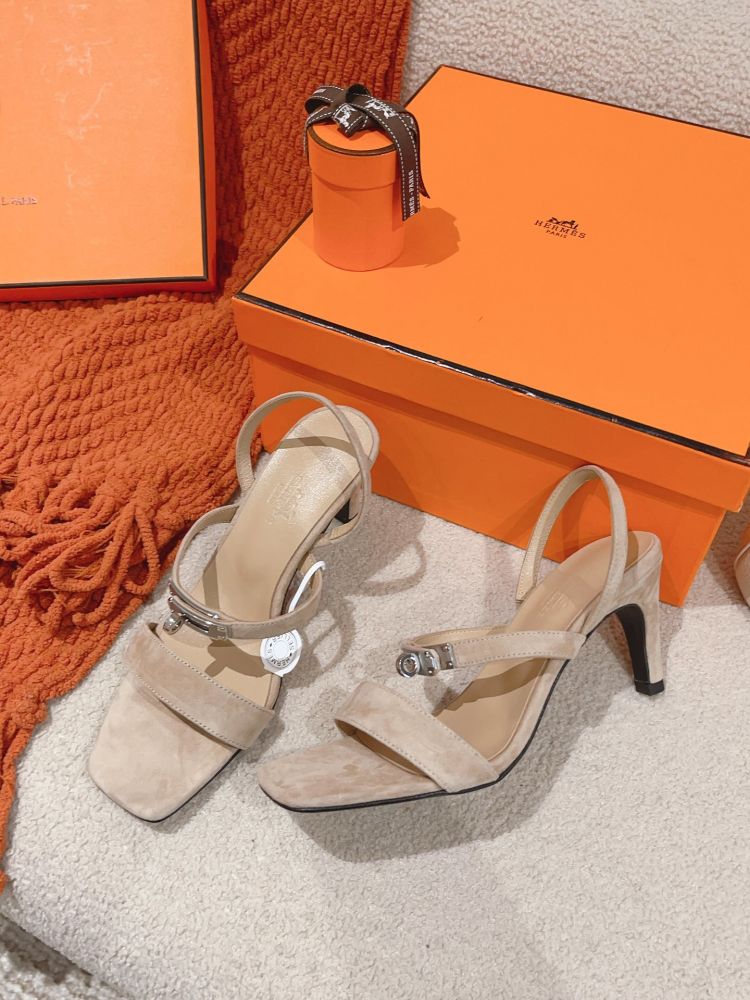 Босоножки Hermes Glamour на каблуке 7.5 см фото 2