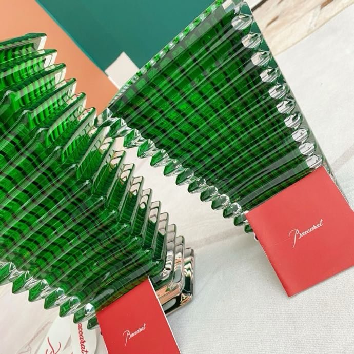 Ваза хрустальная для цветов Бакарат Baccarat Eye Collection 30 см и 20 см фото 3