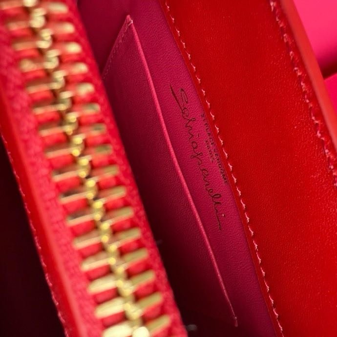 A bag leather women's 20 cm фото 7