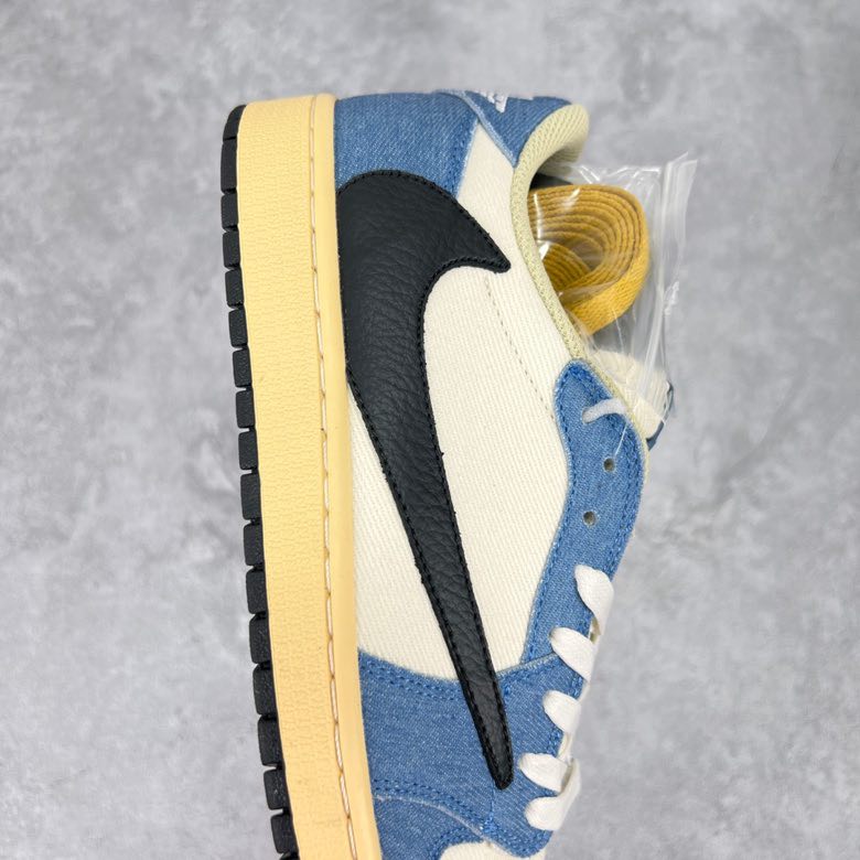 Кросівки Travis Scott x Fragment x Air Jordan 1 Low TS фото 6