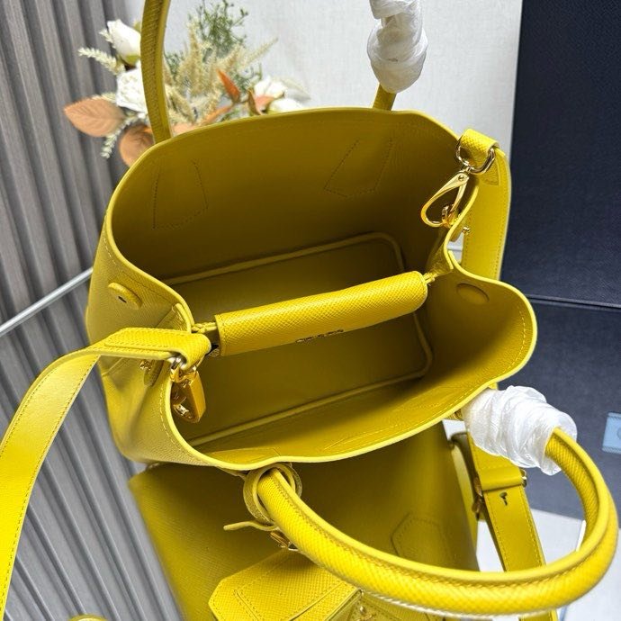 Сумка кожаная Double Bag mini 1BG443 25 см фото 7