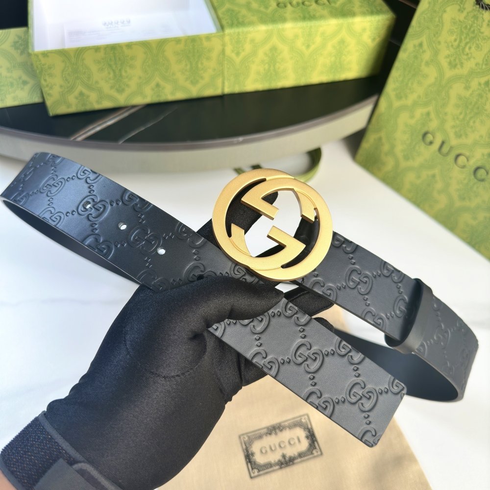 Belt leather 38 mm фото 5