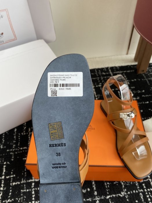 Босоножки Hermes Kelly фото 9