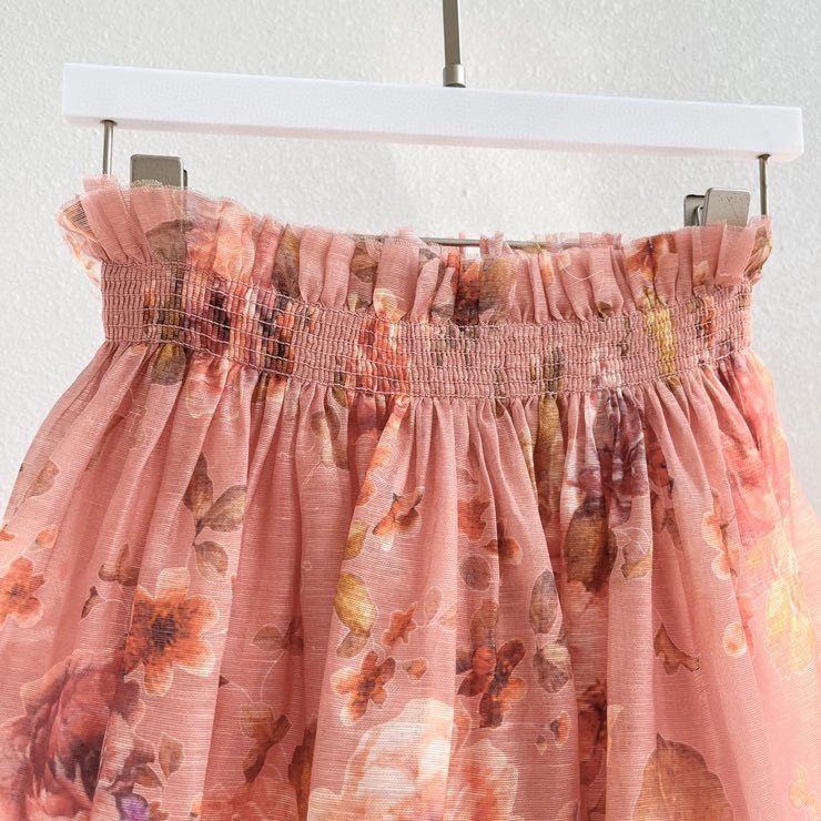 Skirt silk-linen фото 2