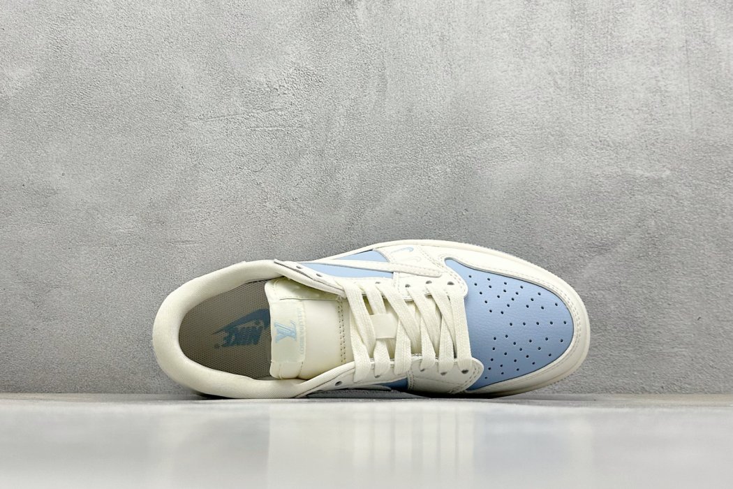 Кроссовки Fragment x TS x Air Jordan 1 Low x LV фото 3