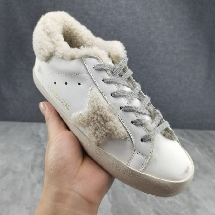 Кроссовки Golden Goose Super Star на меху фото 9