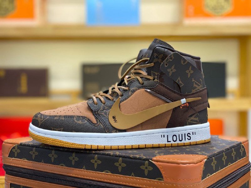 Кросівки Louis Vuitton x Air Jordan 1 Pinnacle фото 3