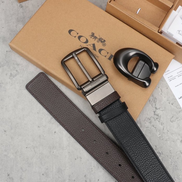 Belt leather 3.8 cm