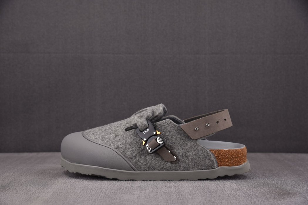 Сандалии DIOR x Birkenstock Tokio Grey