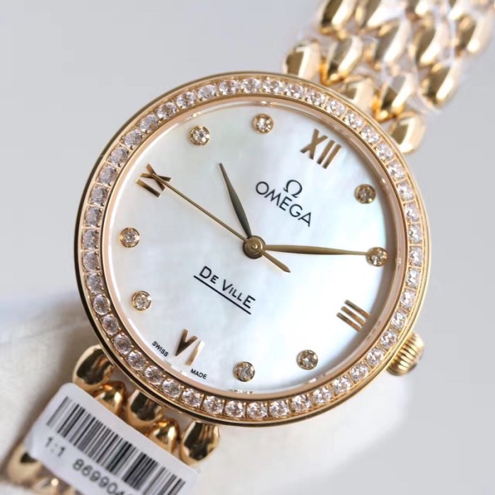 Часы наручные женские 32 мм Omega De Ville MS2 фото 4