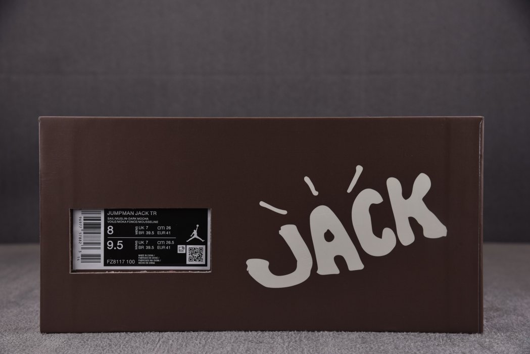 Sneakers Travis Scott x Joran Executive The Check FZ8117-100 фото 6