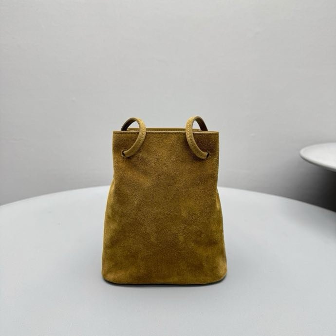Сумка кожаная женская Pouch De Ante Verde 17 см фото 9