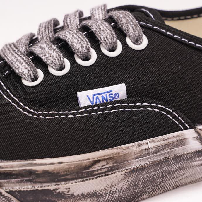 Кроссовки VANS VAULT OG OLD SKOOL LX STRESSED - BLACK фото 4