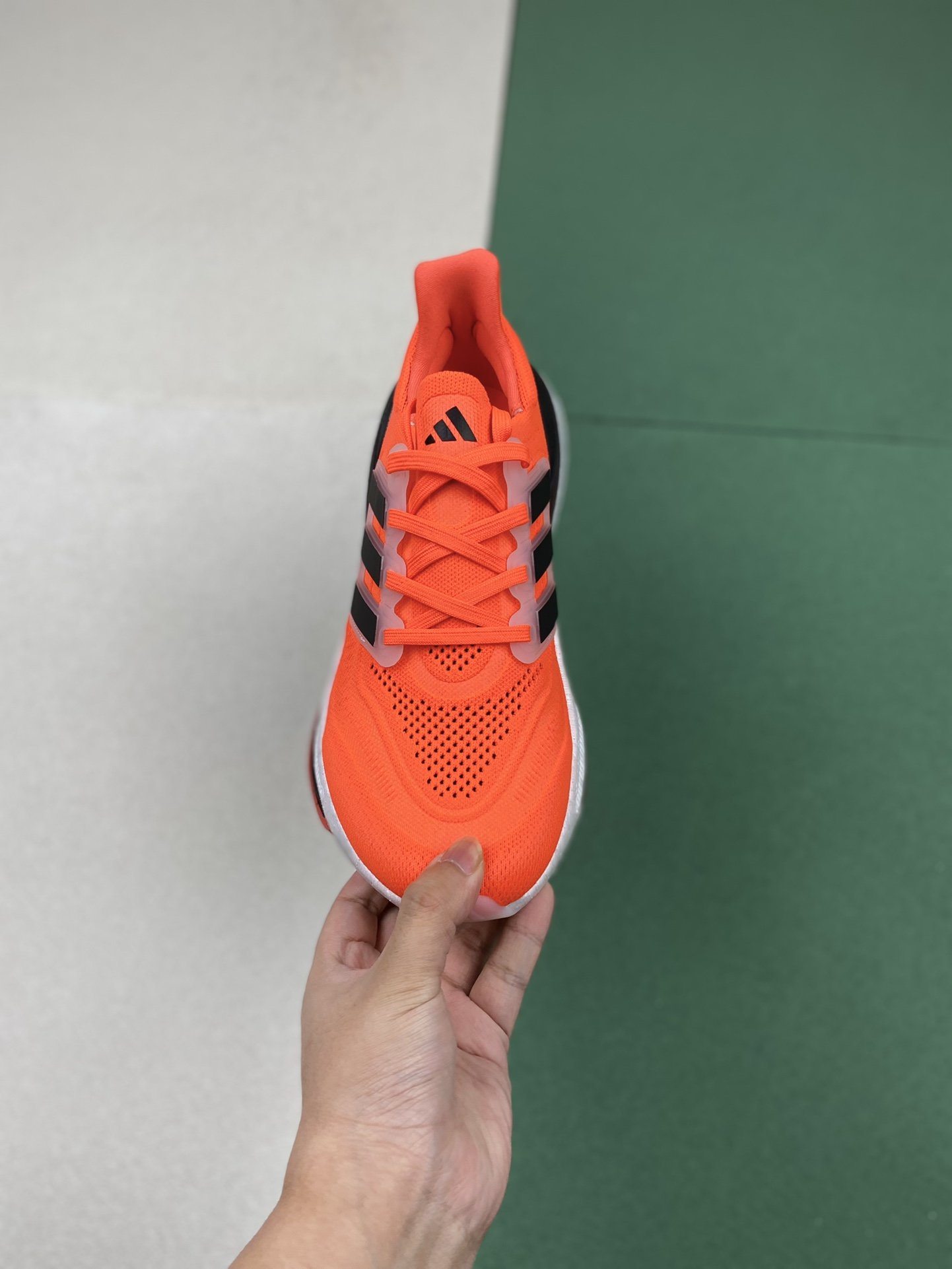 Кросівки Ultra Boost Light Solar Red Black White - HQ6341 фото 2