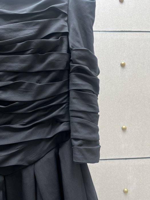 Плиссированное mini-dress фото 5