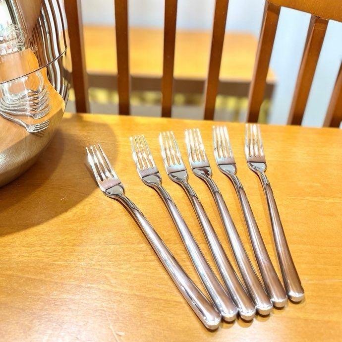 Набор столовых приборов Christofle Quinting Edition яйцо в серебре фото 3