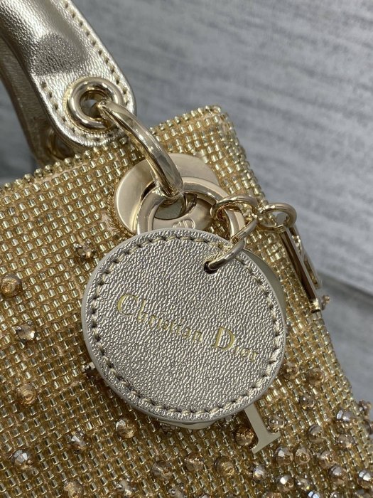 A bag women's Lady Dior Micro 12 cm фото 4