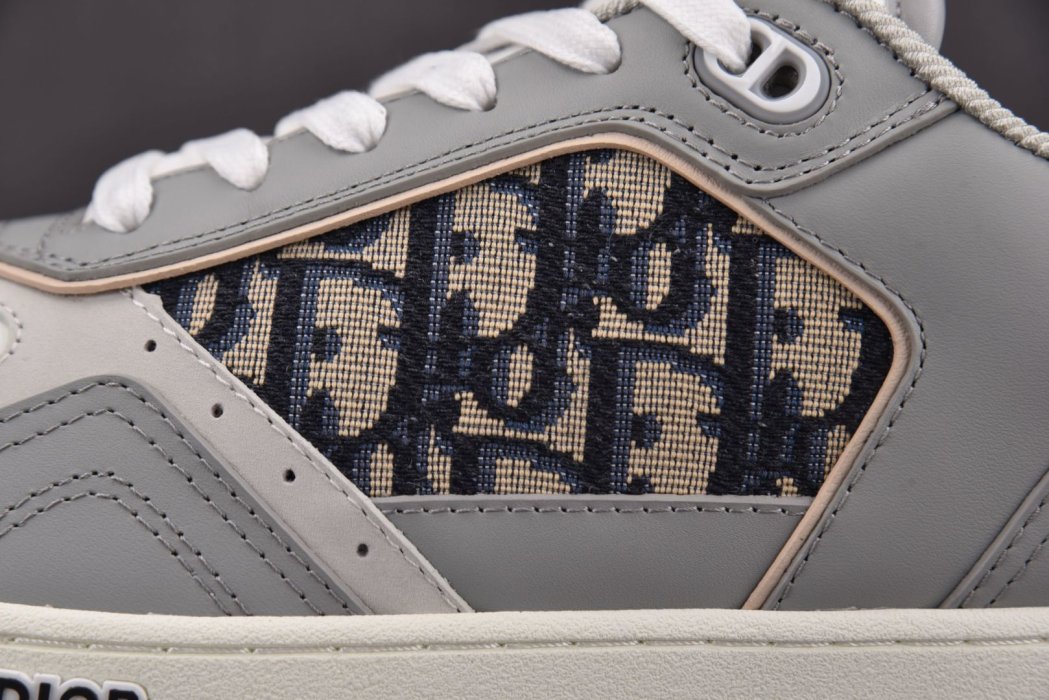 Кроссовки Dior B27 Low Gray White фото 12