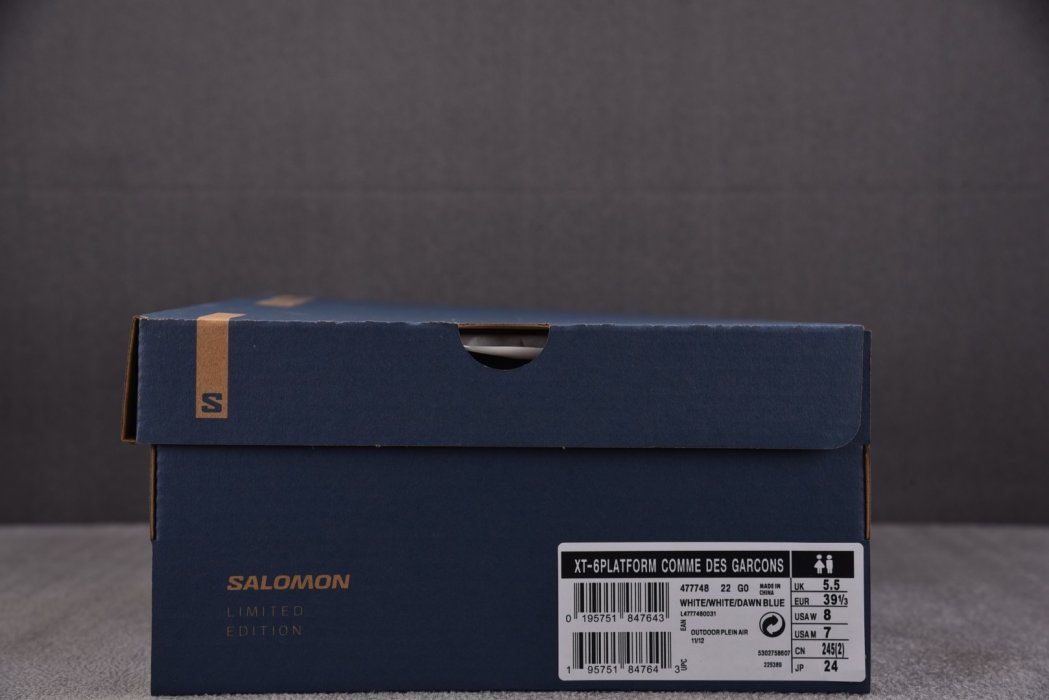 Кроссовки CDG x Salomon XT-6 Expanse Platform фото 6