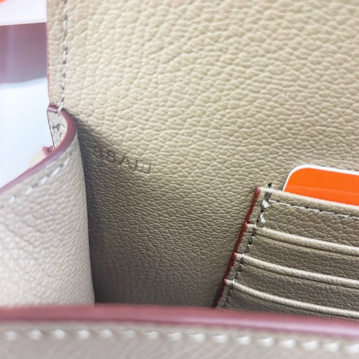 Сумка через плечо кожаная 18 см фото 8