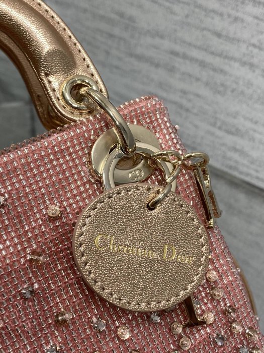 A bag women's Lady Dior Micro 12 cm фото 4