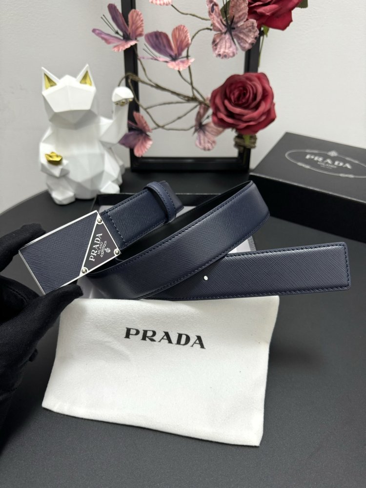 Belt leather 35 mm фото 2