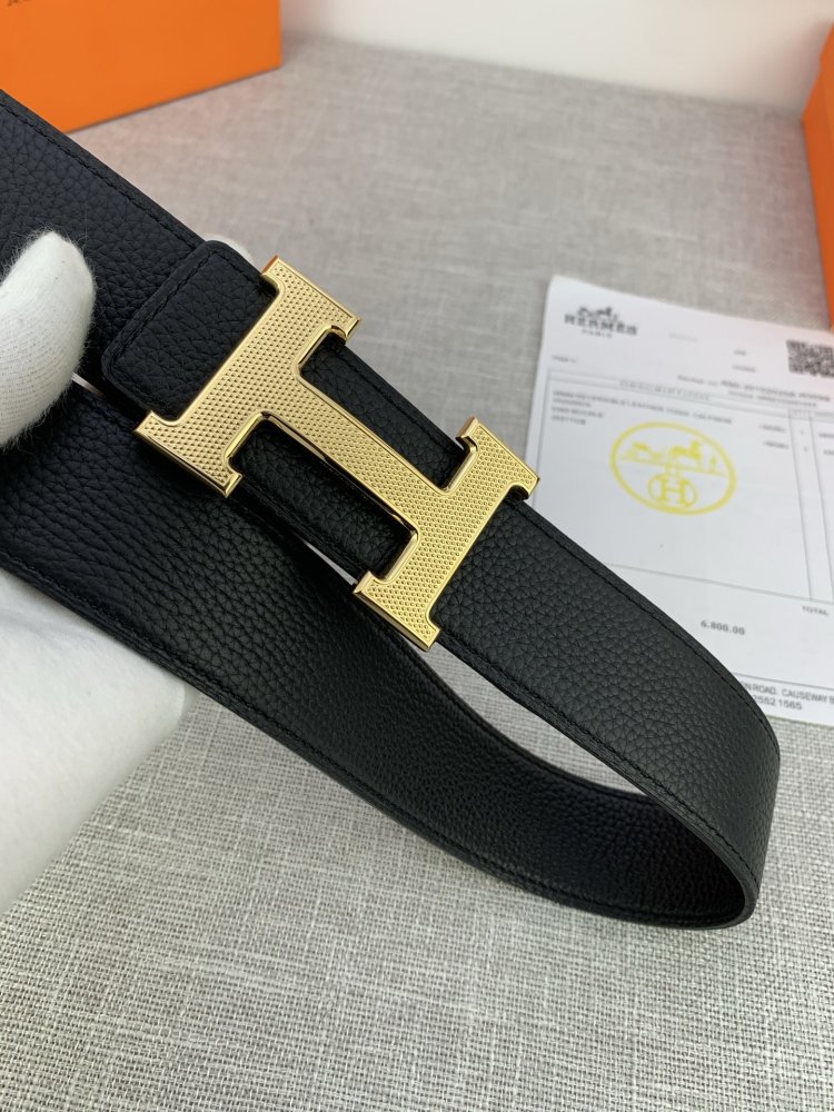 Belt leather 38 mm фото 2