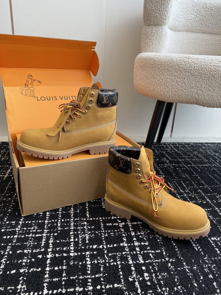 Ботинки женские Louis Vuitton x Timberland фото 5