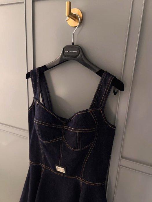 Платье джинсовое - размер L фото 3