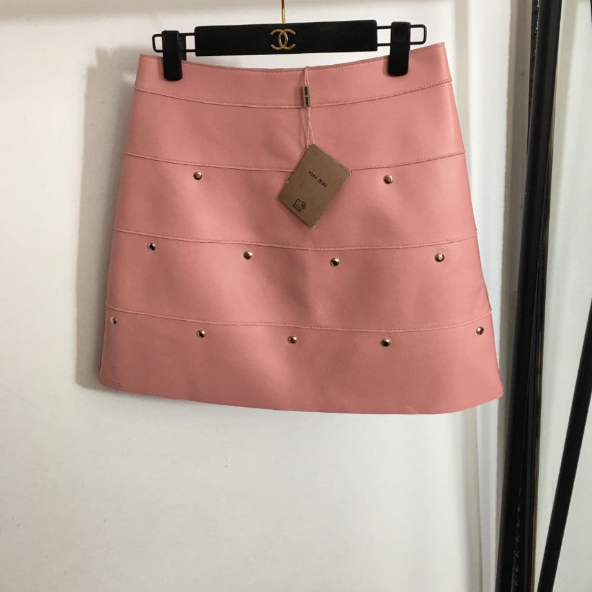 Skirt leather фото 5