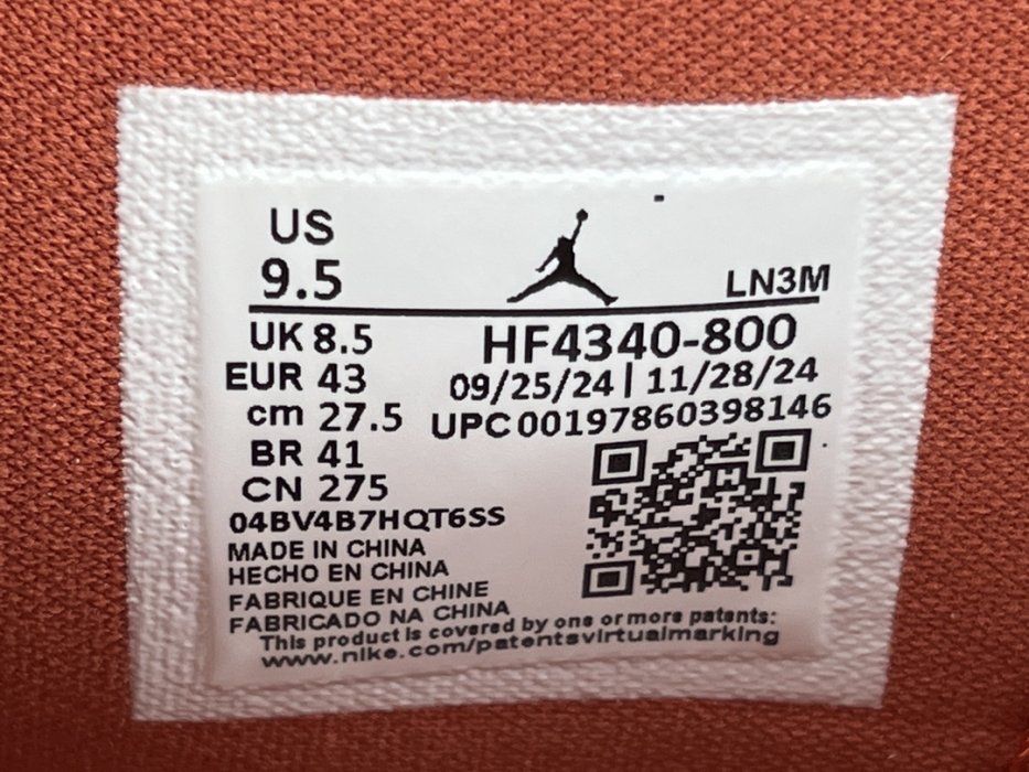 Кроссовки Nigel Sylvester x Jordan Air Jordan 4 OG Brick by Brick фото 8