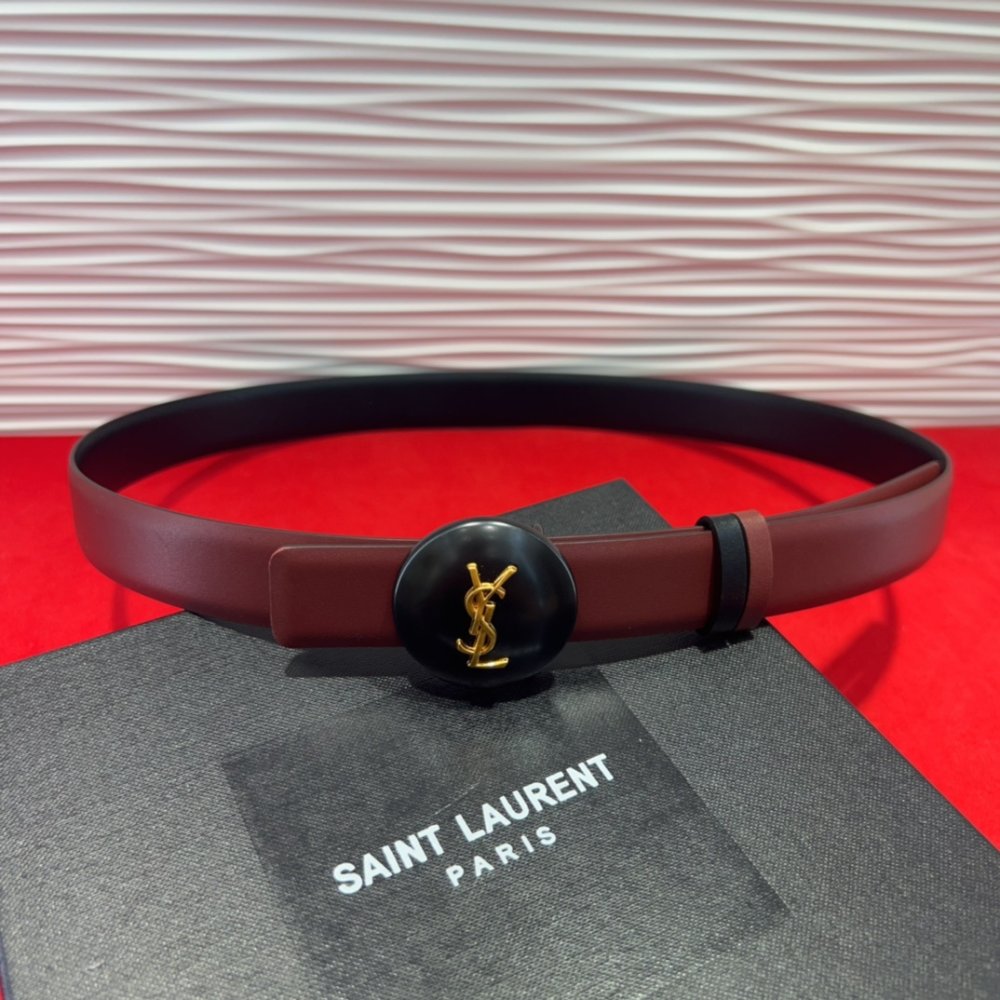 Belt leather 25 mm фото 5