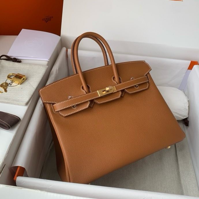 Сумка Birkin 25 см из кожи Epsom фото 9