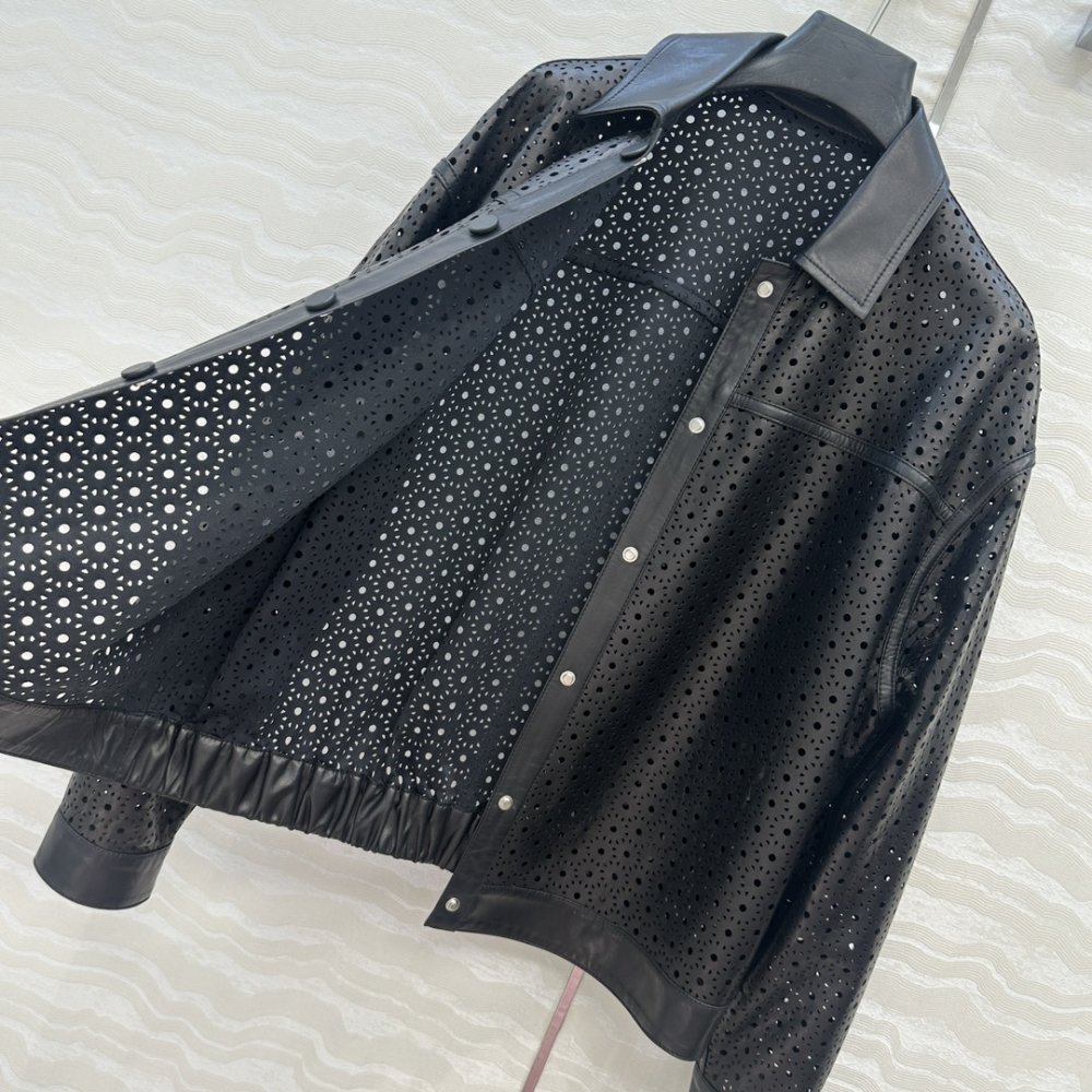 Jacket leather women's фото 7