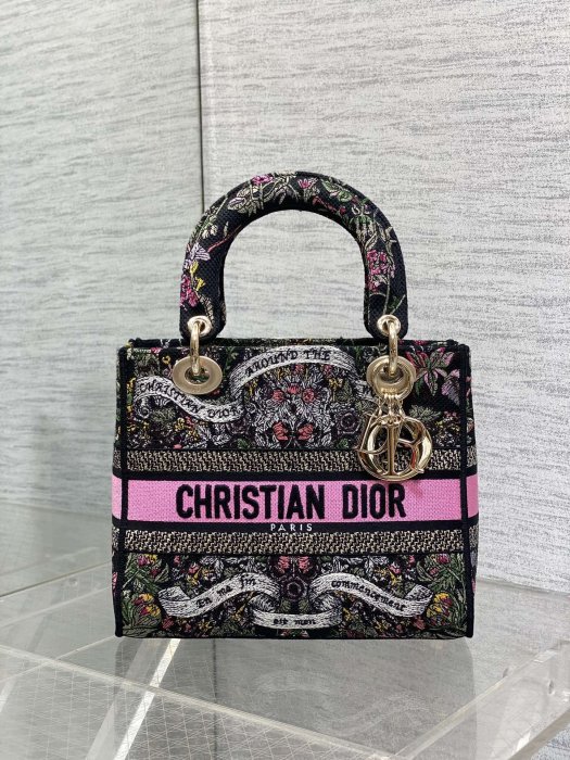 Сумка Lady Dior 24 см фото 2