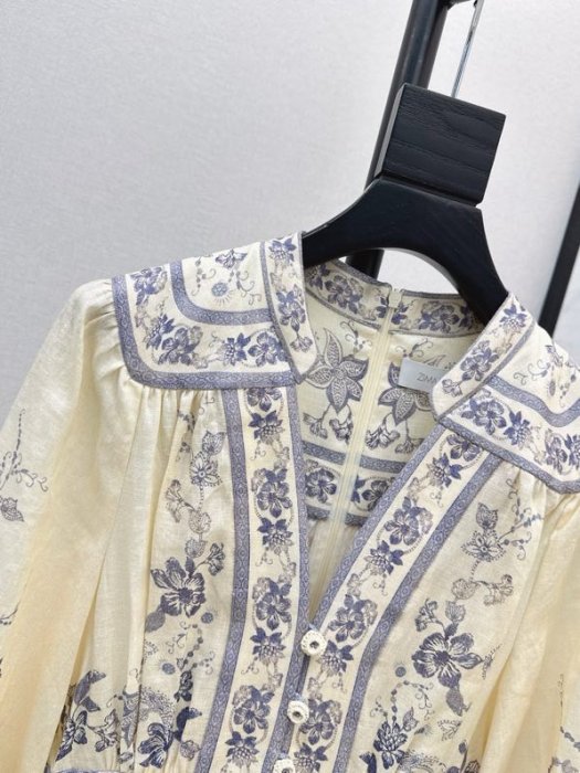 Dress from flower print фото 5