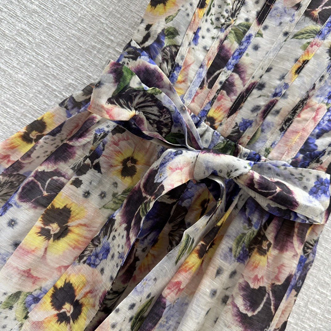 Dress of silks from suspenders фото 4