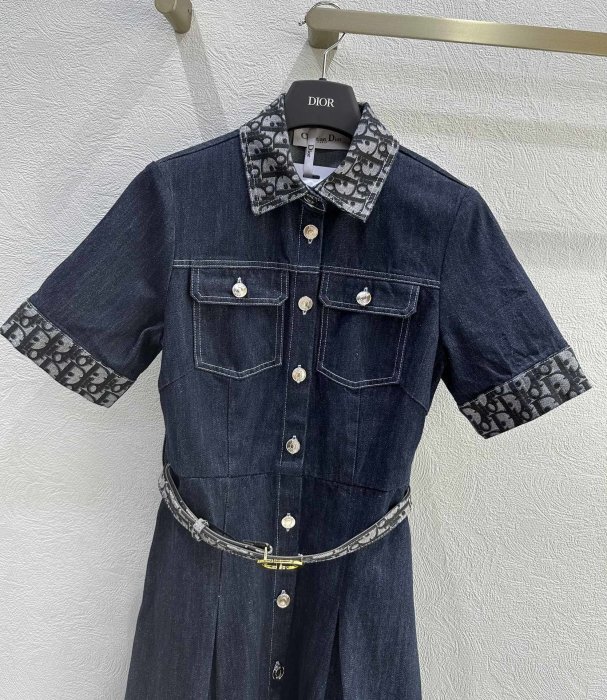 Denim dress фото 3