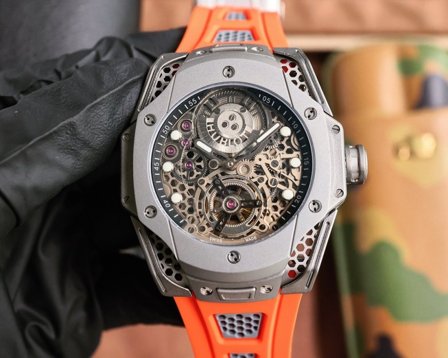 Часы наручные 44 мм Hublot BIG BANG Unico Tourbillon фото 9