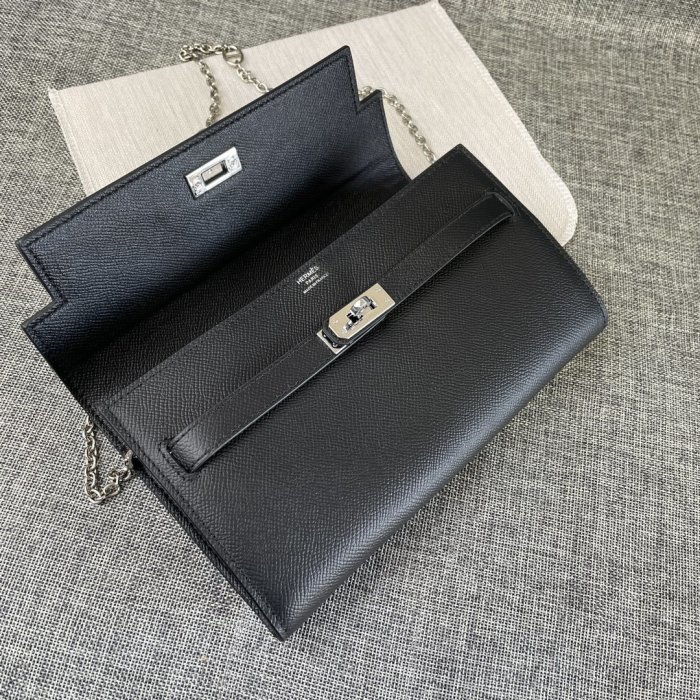 Сумка через плечо Kelly кожаная женская 22 см фото 5