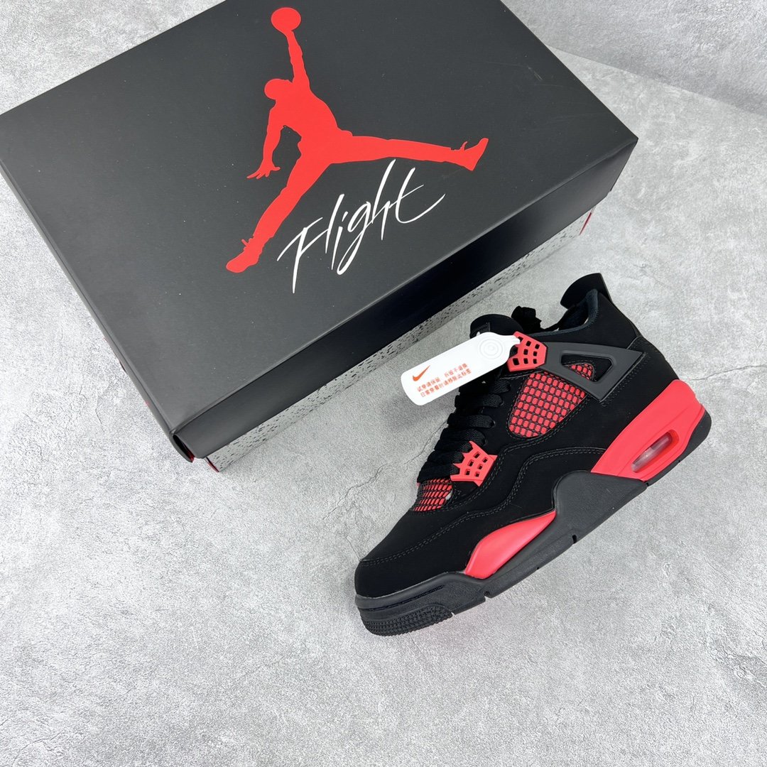 Кроссовки Air Jordan 4 Retro Red Thunder CT8527-016 фото 3