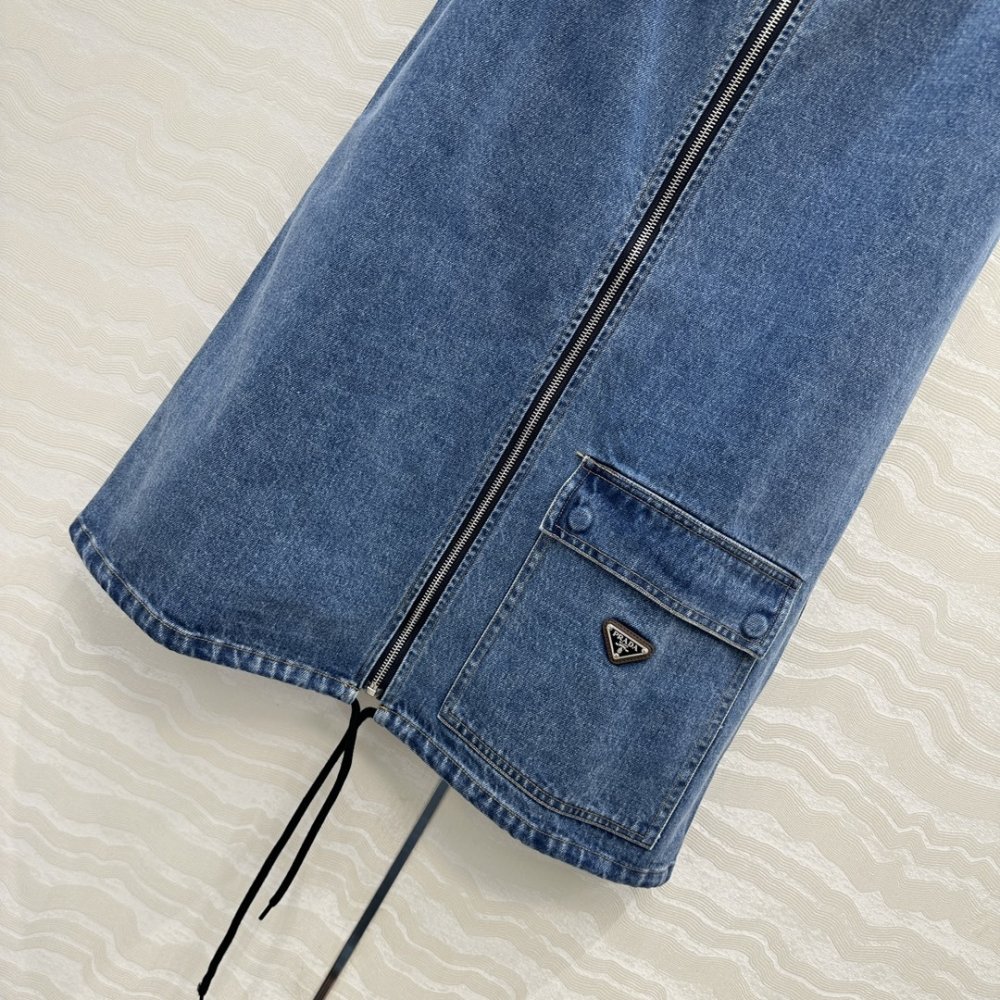 Denim dress фото 6