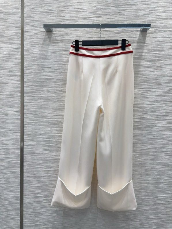 Прямі широкі брюки фото 9